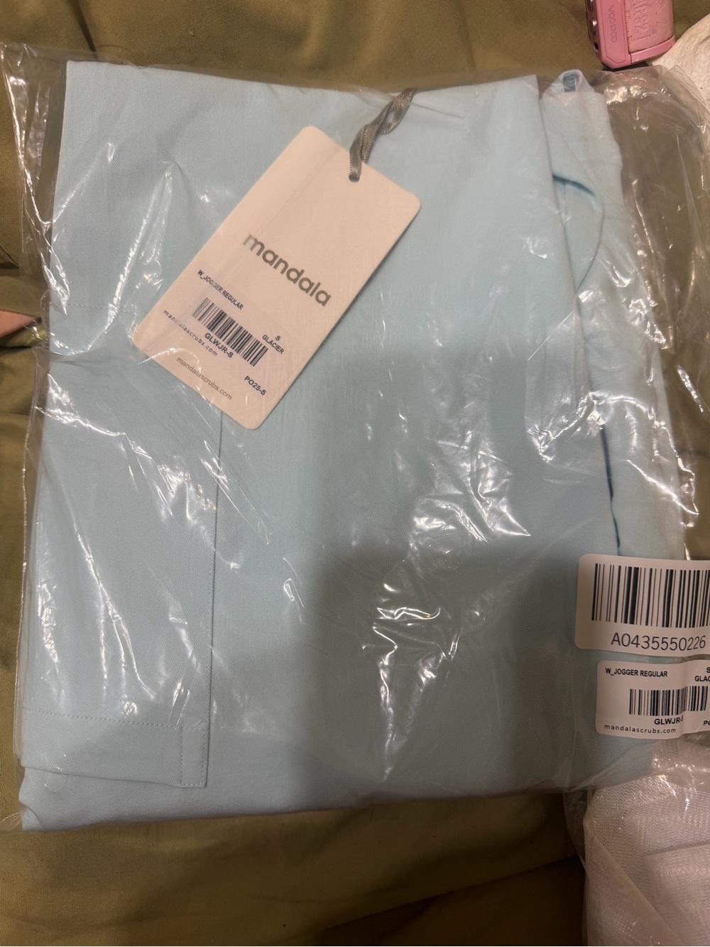 Mandala Light Blue Women's Tunic Top - Clean Minimal Style